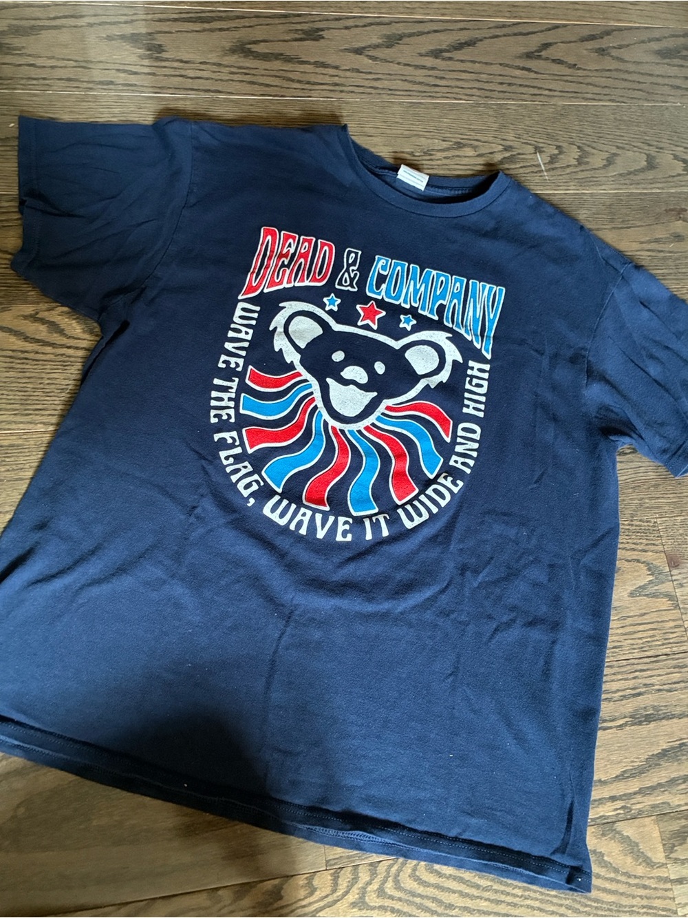 Unisex Dead and Company Navy Tee